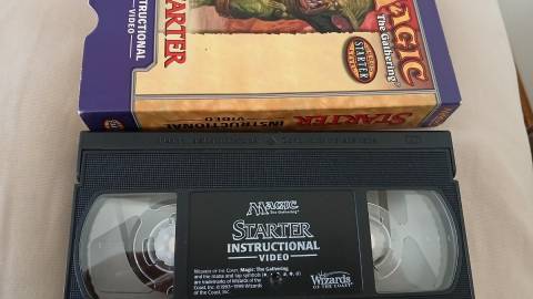Believe It or Not, VHS Tapes Used to be Included with MTG Cards