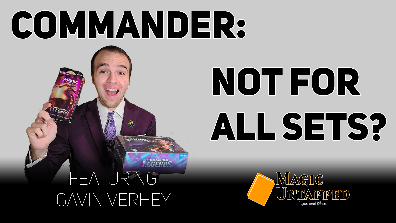 Wizards' Gavin Verhey on why not all Magic sets have Commander tie-ins