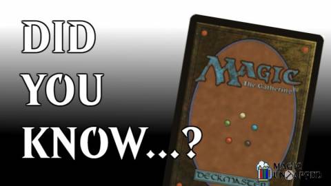 Did you know? Yet Another 10 cool facts about Magic: The Gathering cards